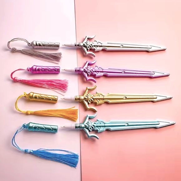 🍒🍒 2 Tassel Sword Pens❗️Price Firm❗️ - Picture 3 of 7